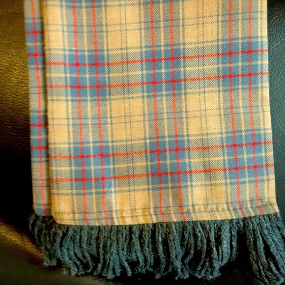 VINTAGE Flat Wool Scarf 💚 - Picture 1 of 2